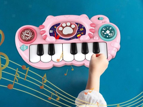 Interaktywne Organki Kolorowa Zabawka muzyczna dla dziecka IN0177 Interaktywne Organki Kolorowa Zabawka muzyczna dla dziecka IN0177