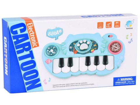 Interaktywne Organki Kolorowa Zabawka muzyczna dla dziecka IN0177 Interaktywne Organki Kolorowa Zabawka muzyczna dla dziecka IN0177