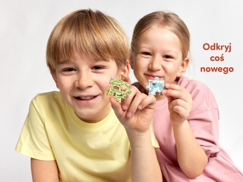 CzuCzu Puzzle odkrywcy Mapa świata 300 ele + plakat edukacyjny ZA5627