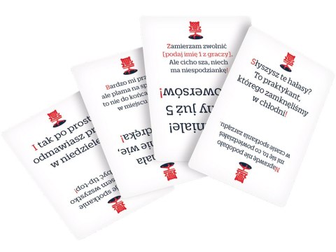 Rebel Karciana imprezowa gra Morda, Szefie! - nie daj się zwolnić! 18+ GR0753 Rebel Karciana imprezowa gra Morda, Szefie! - nie daj się zwolnić! 18+ GR0753
