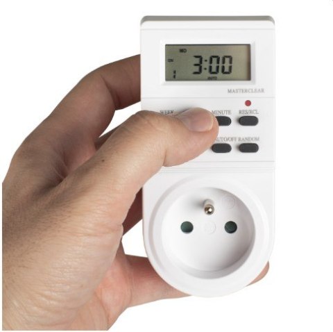 Programator czasowy cyfrowy włącznik wyłącznik prądu TS-EF1-2 VA0173 Vayox