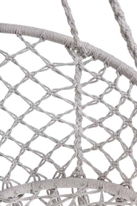 Huśtawka ogrodowa bocianie gniazdo z poduszką XXL szary 150kg Huśtawka ogrodowa bocianie gniazdo z poduszką XXL szary 150kg