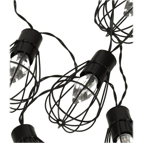 Lampki ogrodowe solarne żarówki girlanda loft 10LED Lampki ogrodowe solarne żarówki girlanda loft 10LED
