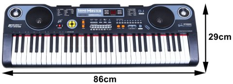 Keyboard z funkcjami dla dzieci 5+ Zestaw muzyczny Tryb lekcji Mikrofon - model nr 860 Keyboard z funkcjami dla dzieci 5+ Zestaw muzyczny Tryb lekcji Mikrofon - model nr 860